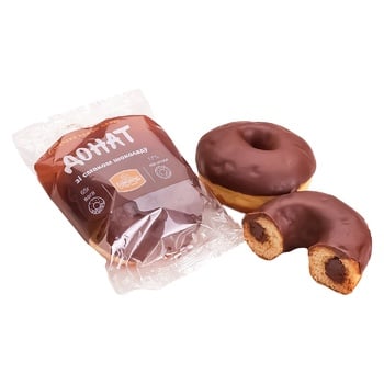 Rumyanets Donut with Chocolate Flavor 65g - buy, prices for EKO Market - photo 1