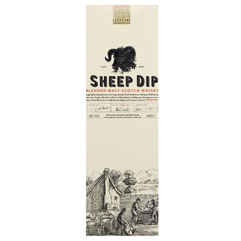 Віскі Sheep Dip The Original Oldbury 40% 0,7л - купити, ціни на - фото 5