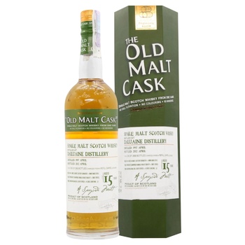 Виски Old Malt Cask Dailuaine Vintage 1997 15 лет 50% 0,7л - купить, цены на - фото 1