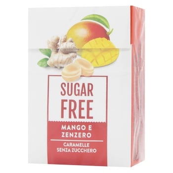 Serra Sugar Free Mango and Ginger Candies 50g - buy, prices for WINETIME - photo 1