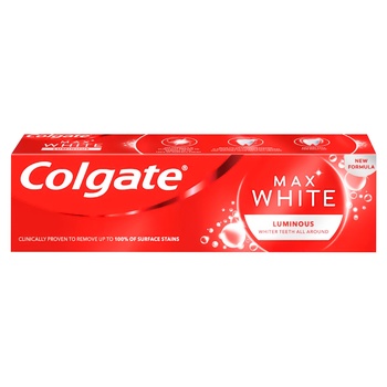 08714789867632 Зубна паста Colgate Max White Luminous 75мл