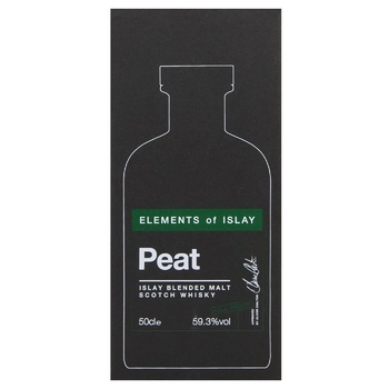 Віскі Elements of Islay Peat Full Proof 59% 0,5л - купити, ціни на WINETIME - фото 3