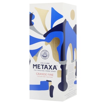 Напій алкогольний Metaxa Grande Fine 40% 0,7л - купити, ціни на WINETIME - фото 3