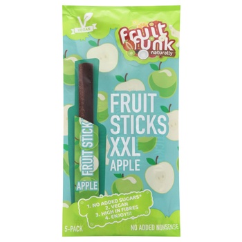 Fruit Funk Apple Flavor Fruit Sticks 5pcs*20g - buy, prices for WINETIME - photo 1