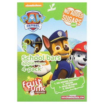 Батончик Fruit Funk Paw Patrol яблочный 4шт*20г - купить, цены на WINETIME - фото 2