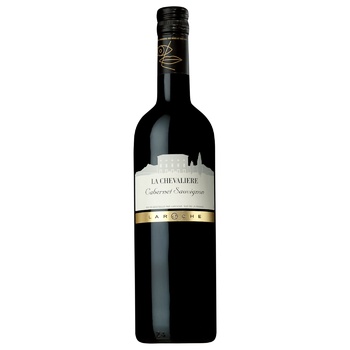 La Chevaliere Cabernet Sauvignon Red Dry Wine 13.5% 0.75l - buy, prices for WINETIME - photo 1