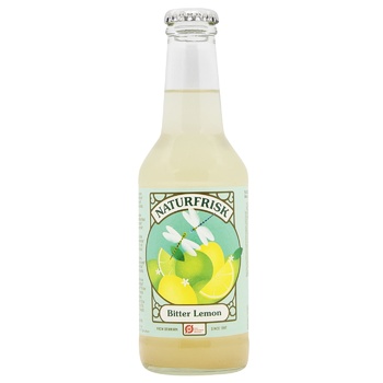 NaturFrisk Bitter Lemon Organic Carbonated Drink 250ml - buy, prices for - photo 1