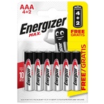 Батарейка Energizer Max AAA 4+2шт