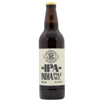 Пиво John Barleycorn IPA світле нефільтроване 4% 0,5л - купити, ціни на WINETIME - фото 1