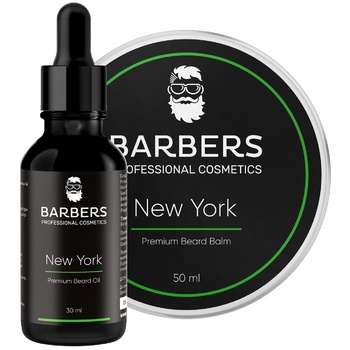 Набір Barbers New York для догляду за бородою 80мл - купити, ціни на Auchan - фото 2