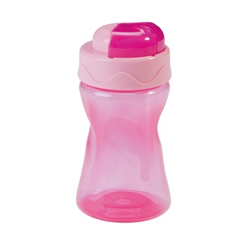 Baby-Nova Pink Cup with Straw 300ml - buy, prices for Tavria V - photo 1