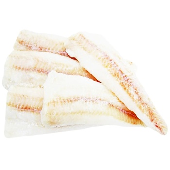 Freshly Frozen Hake Fillet without Skin - buy, prices for Auchan - photo 1