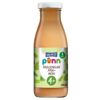 Ponn Organic Pear Drink with Pulp 240g - buy, prices for WINETIME - photo 1