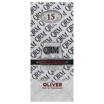 Quorhum 15yo Rum 40% 0.7l - buy, prices for - photo 4