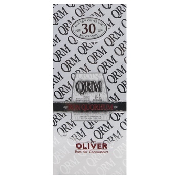 Ром Quorhum 30 Anniversario 40% 0,7л - купити, ціни на WINETIME - фото 2