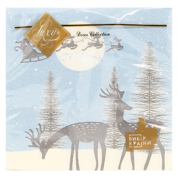 Luxy Fairy Deer Napkin 33x33cm 18pcs - buy, prices for MegaMarket - photo 1