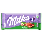 Шоколад молочний Milka з лісовим горіхом 100г