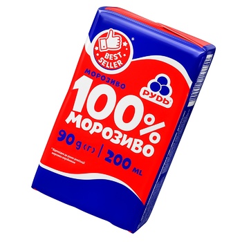 Мороженое Рудь 100% брикет 90г - купить, цены на ULTRAMARKET - фото 1