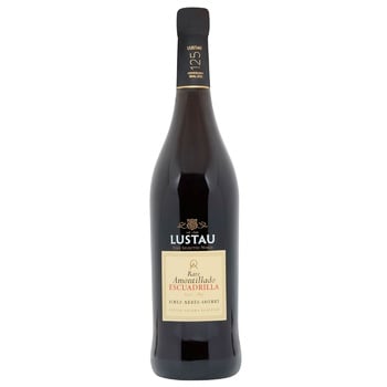 Херес Emilio Lustau Raro Amontillado Escuadrilla білий сухий 18,5% 0,75л - купити, ціни на WINETIME - фото 1