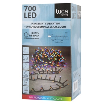 Zelena Sneyk Multi-colored LED Garland 700LED 14m - buy, prices for WINETIME - photo 1