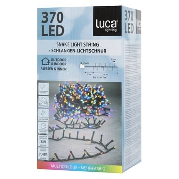 Zelena Sneyk Multi-colored LED Garland 370LED 7.4m