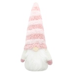 Zelena Gnome in Pink Hat Christmas Statuette