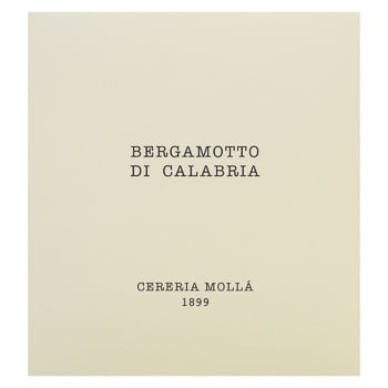 Cereria Molla Premium Bergamotto di Calabria Scented Candle 600g - buy, prices for WINETIME - photo 2