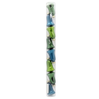 Inge Glas Mini Green-Blue Christmas Decoration Set in Assortment - buy, prices for WINETIME - photo 3