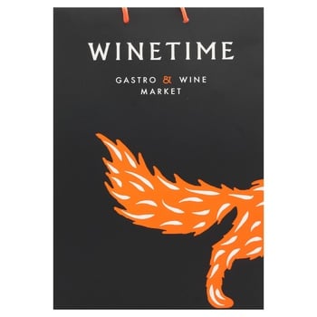 Пакет WineTime Fox подарунковий 250х350х90см - купити, ціни на WINETIME - фото 2