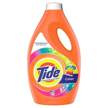 Tide Color Liquid Laundry Gel 1.705l - buy, prices for METRO - photo 1