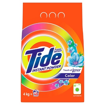 Пральний порошок Tide Color Lenor 4кг - купити, ціни на МегаМаркет - фото 1