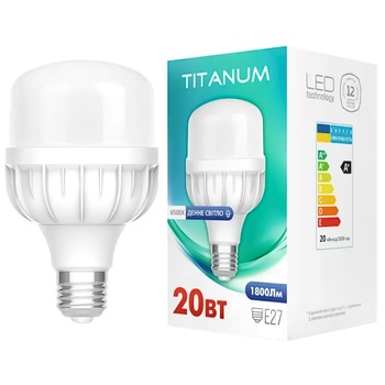 bulb titanum e27 20w China - buy, prices for - photo 1