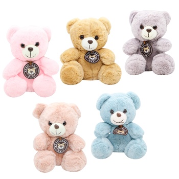 Игрушка полиэстерная мишка в ассортименте