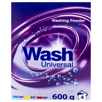 Стиральный порошок Wash Universal 600г - купить, цены на ЕКО Маркет - фото 1