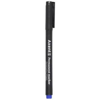 Axent Permanent Blue Marker 1mm