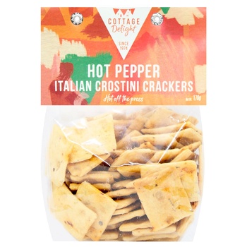 Cottage Delight Hot Pepper Italian Crostini Crackers 170g - buy, prices for WINETIME - photo 1