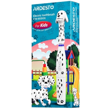 Зубна електрична щітка Ardesto For Kids ETB-003DOG - купити, ціни на Auchan - фото 1