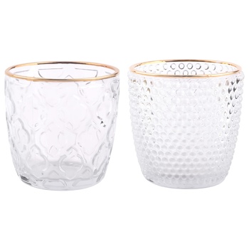 Actuel Glass Candle Holder 7.5cm - buy, prices for Auchan - photo 2