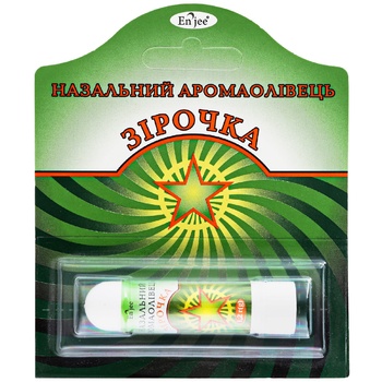 Олівець назальний Enjee Зірочка для інгаляцій 1,2г - купити, ціни на Auchan - фото 1