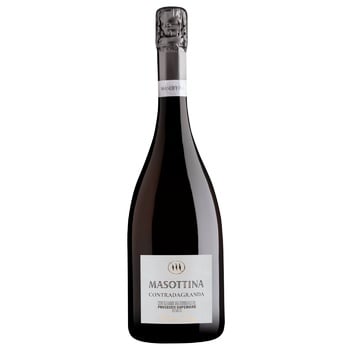 Masottina Contradagranda Conegliano Valdobbiadene Prosecco Superiore White Extra Dry Sparkling Wine 11.5% 0.75l - buy, prices for WINETIME - photo 1