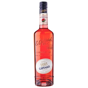 Лікер Giffard Watermelon 20% 0,7л - купити, ціни на WINETIME - фото 1