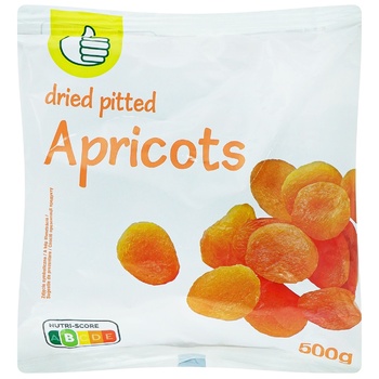 Auchan Dried Apricots without Pits 500g