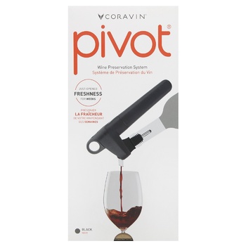 Система Coravin Pivot черная для разлива вина - купить, цены на WINETIME - фото 2