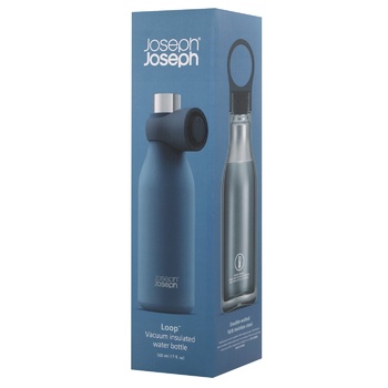 Joseph Joseph Loop Blue Thermal Bottle 500ml