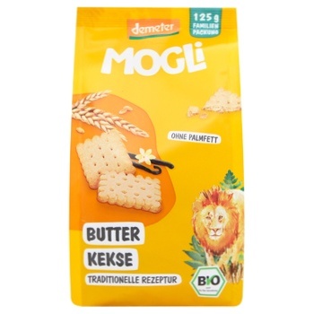 Mogli Organic Butter Cookies 125g - buy, prices for WINETIME - photo 2