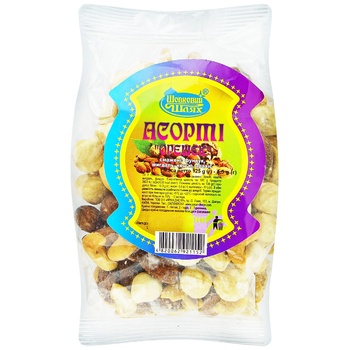 Shovkoviy Shlyah Mix Of Nuts 125g - buy, prices for Auchan - photo 1