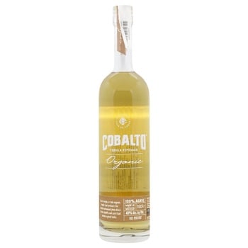 Cobalto Reposado Organico Tequila 40% 0.7l - buy, prices for - photo 1