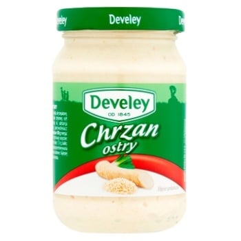 Develey Strong Horseradish 180g - buy, prices for Auchan - photo 1