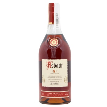 Бренди Asbach 8 Years Privatbrand 40% 0,7л - купить, цены на WINETIME - фото 2