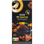 Auchan Ecuador Dark Chocolate 90g